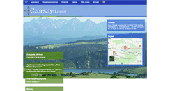 Desktop Screenshot of czorsztyn.com.pl