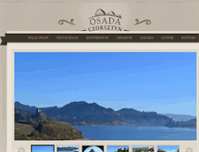 Tablet Screenshot of osada.czorsztyn.pl